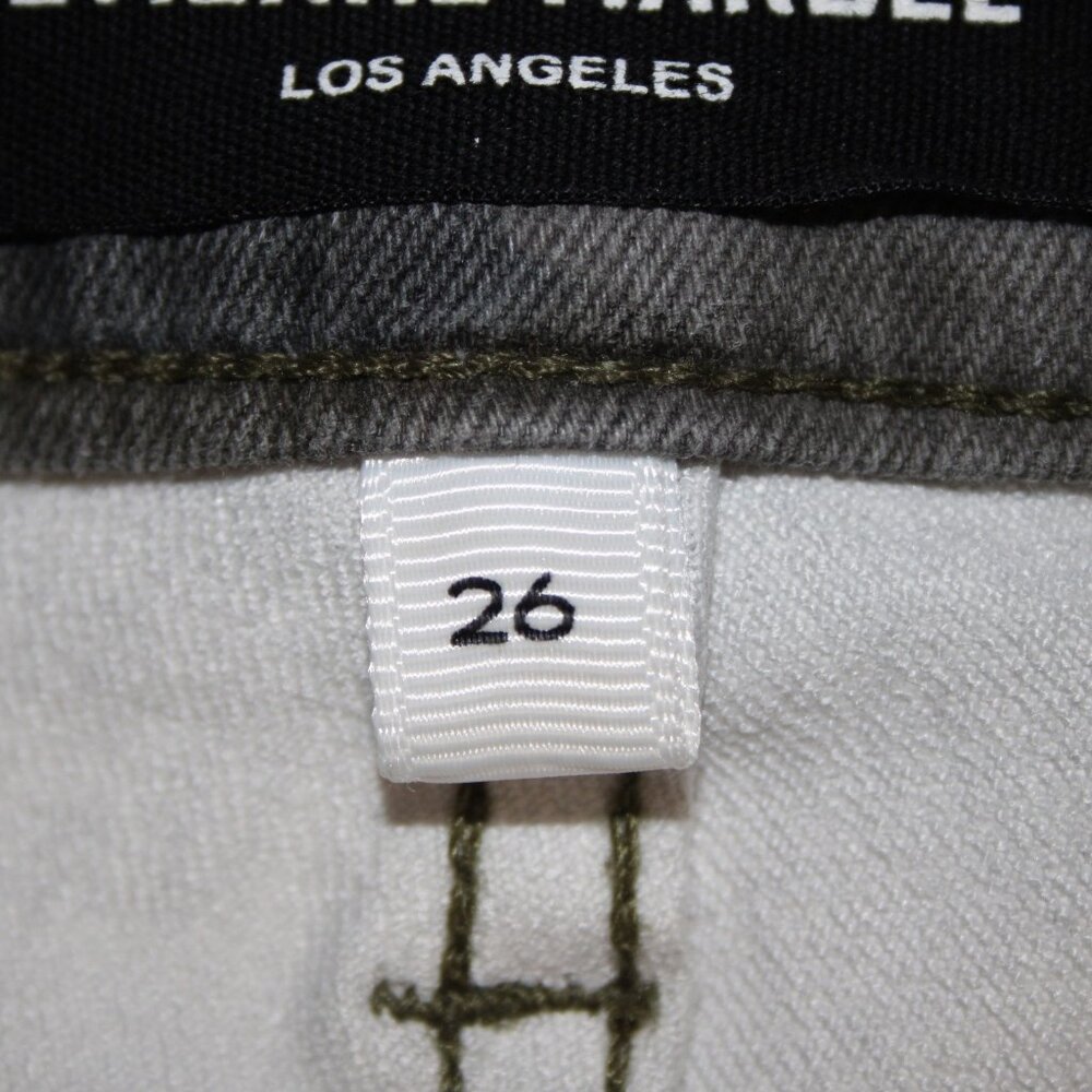 Etienne Marcel Jeans Sz 26 x 28 Charcoal MultiColor Camo Skinny Cotton Poly Jean - Picture 11 of 16